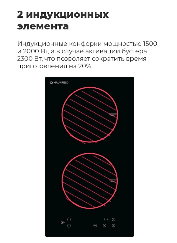 2 индукционных элемента