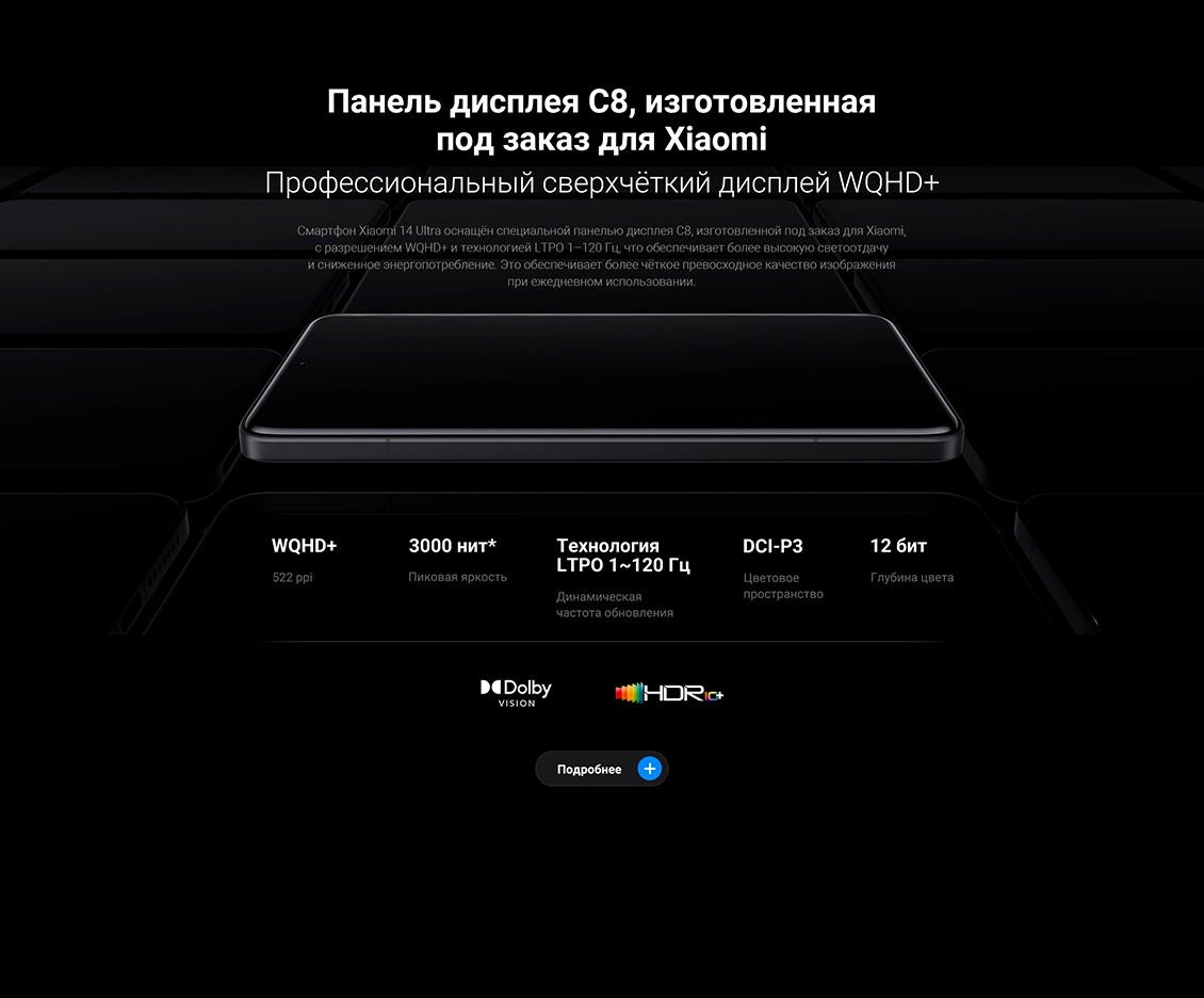 Xiaomi 14 Ultra Панель дисплея С8