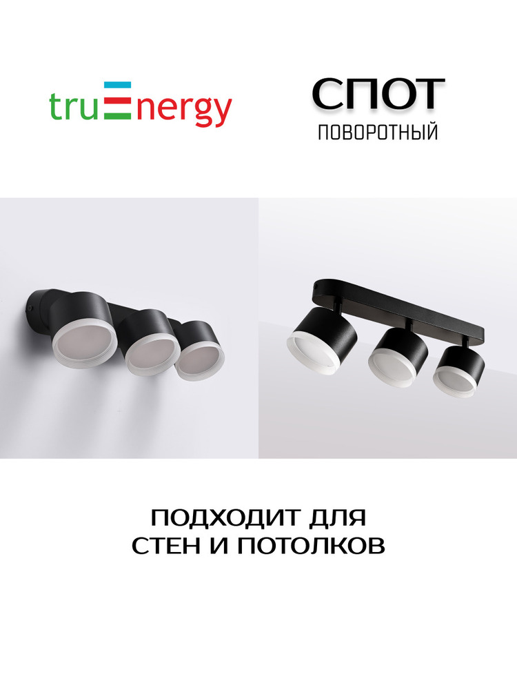 Светильник TruEnergy 21040 спот поворотный