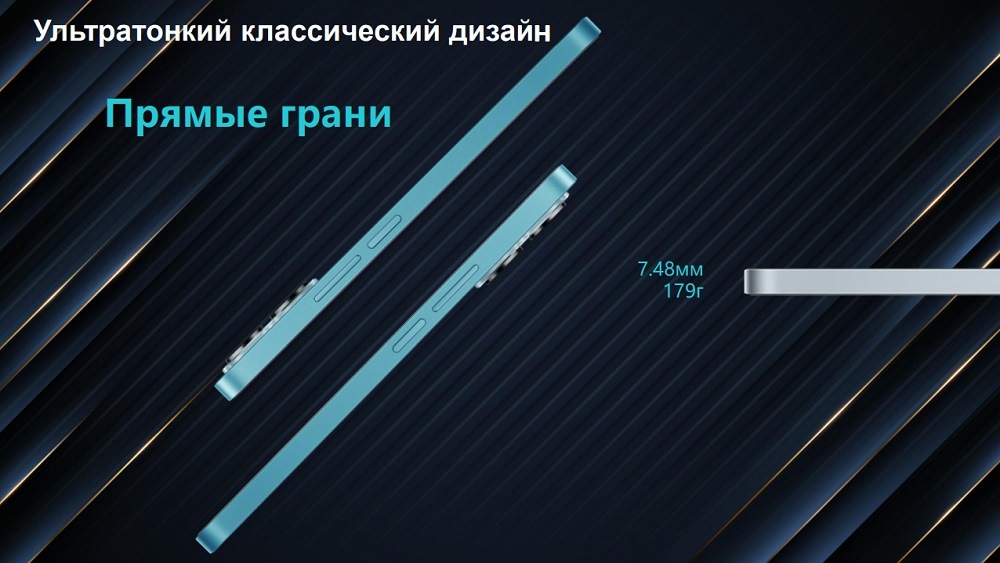 Ультратонкий классический дизайн