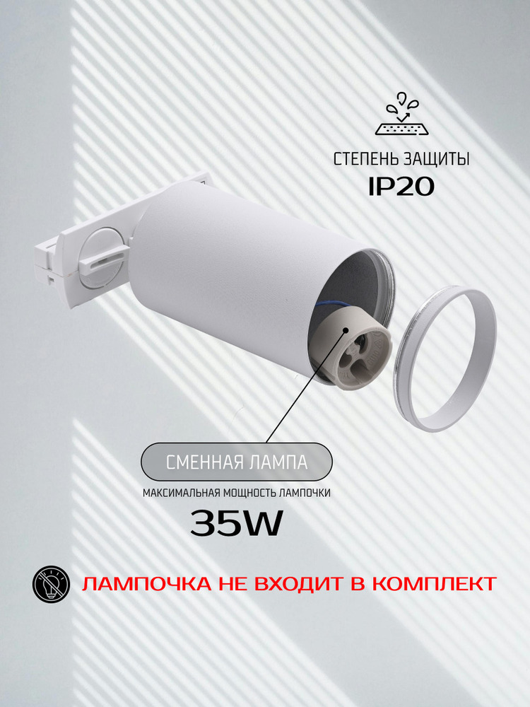 Трековый светильник TruEnergy 21110 ИП20