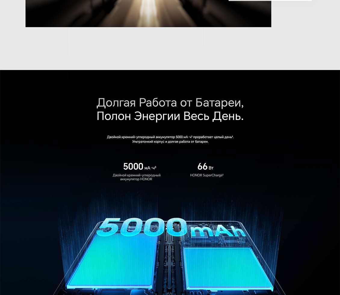 Долгая работа от батареи