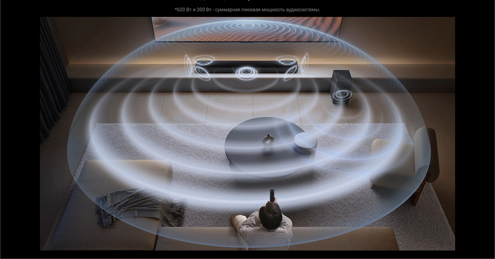 TCL Q75H Мощность