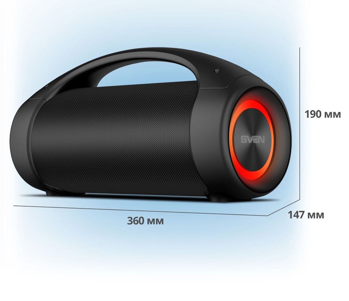 SVEN PS-370 Размеры и габариты
