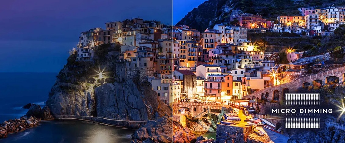 TCL серии P655 Micro Dimming для лучшего контраста