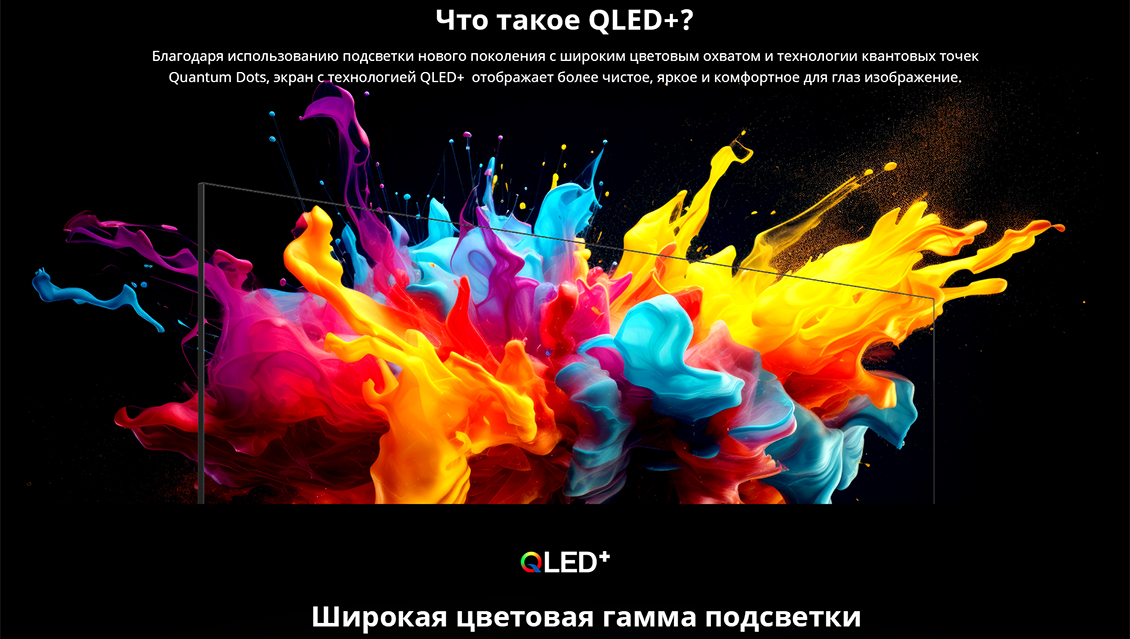 Что такое QLED+