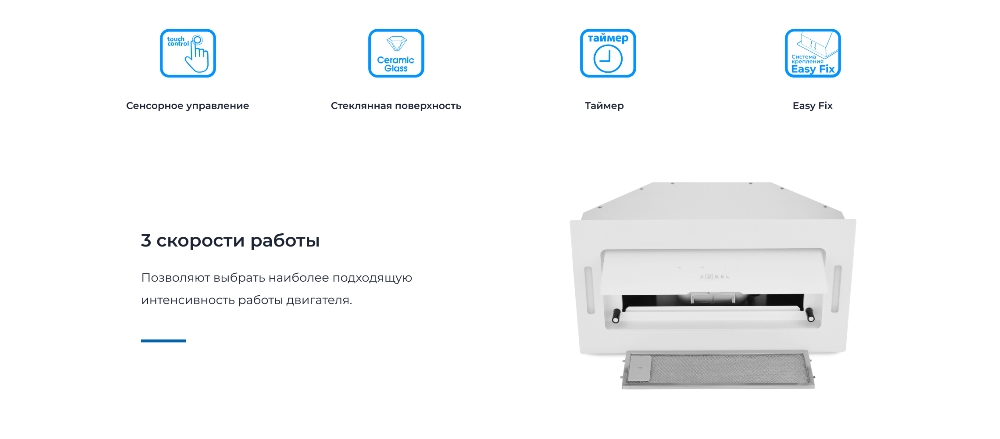 ZUGEL ZHI524GW 3 скорости работы