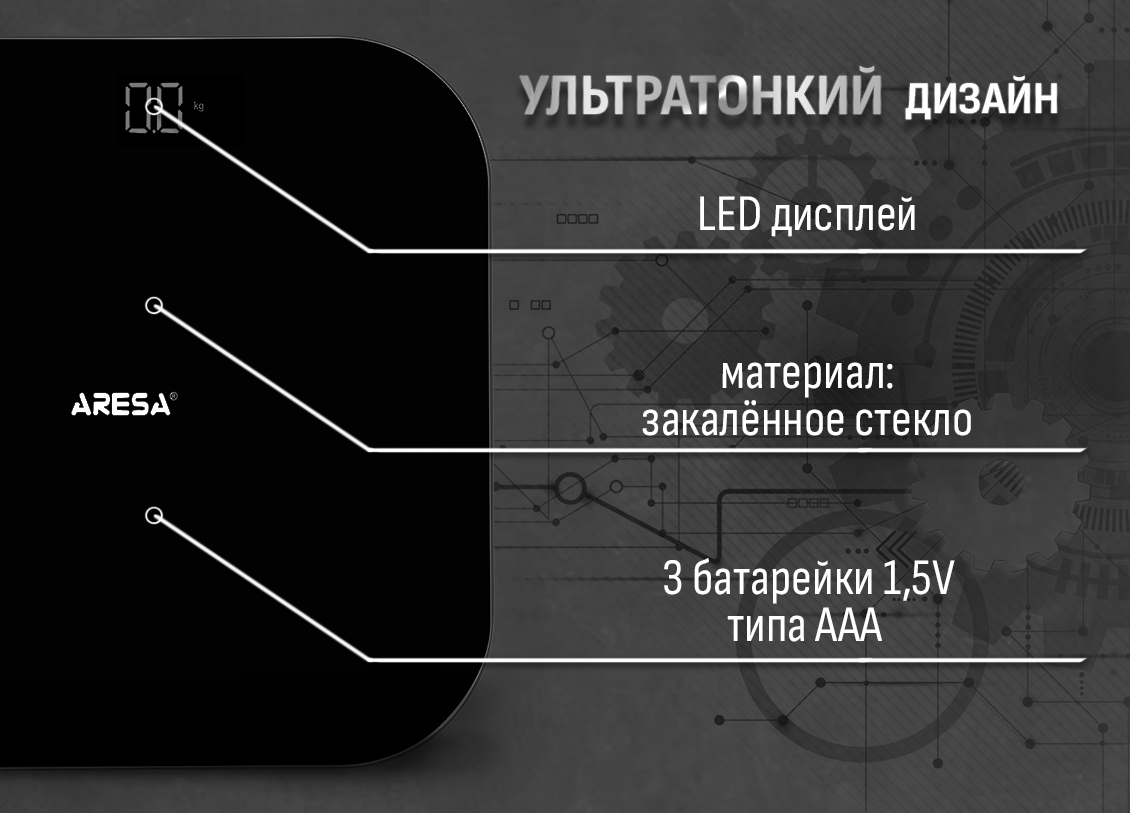 ультратонкий дизайн