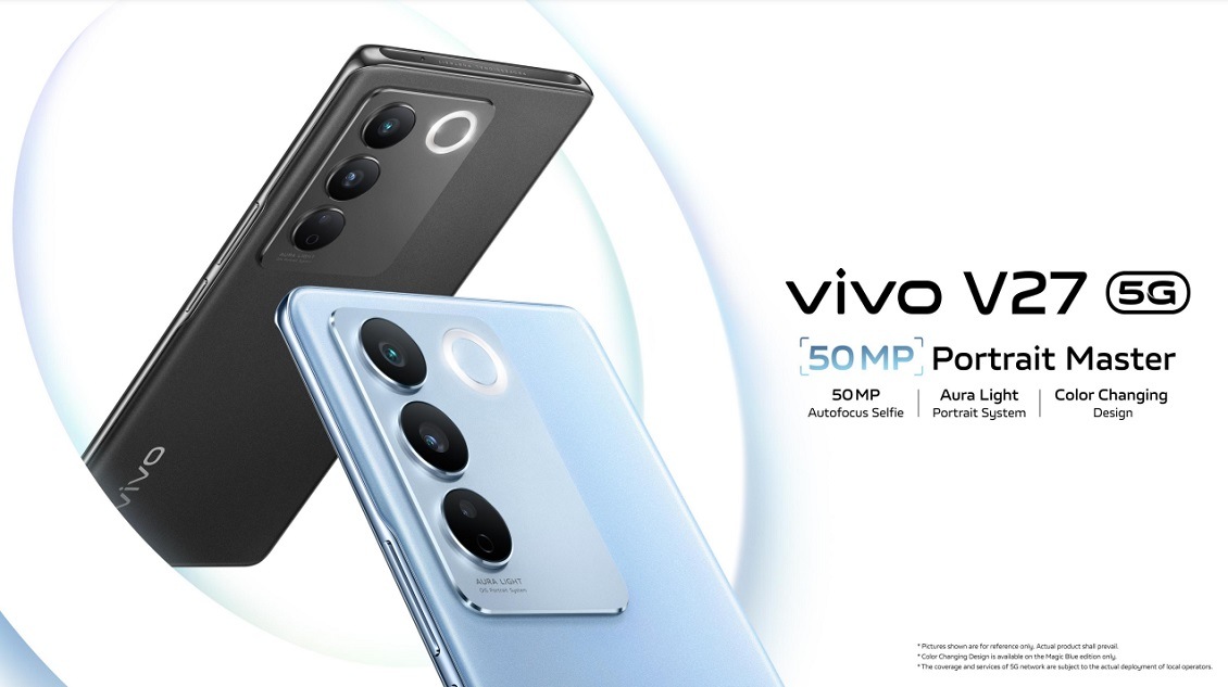 Новый смартфон vivo V27 с основной камерой 50 Мп 