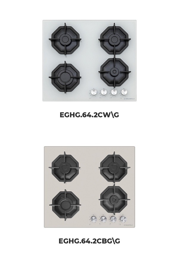 MAUNFELD EGHG.64.2 белый и серебристый цвета