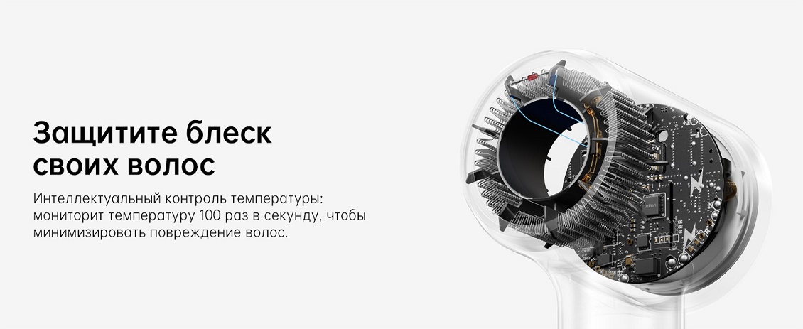 Laifen Mini (белый) Защитите блеск своих волос