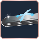 ROWENTA OPTILISS II SF3210F0 Эффективность за одно движение