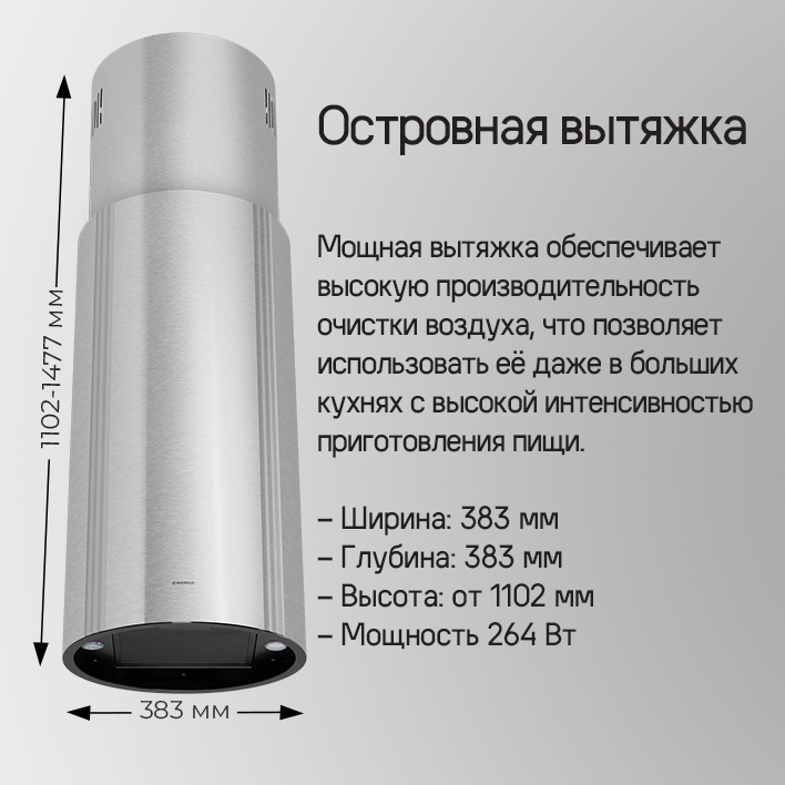 Островная вытяжка