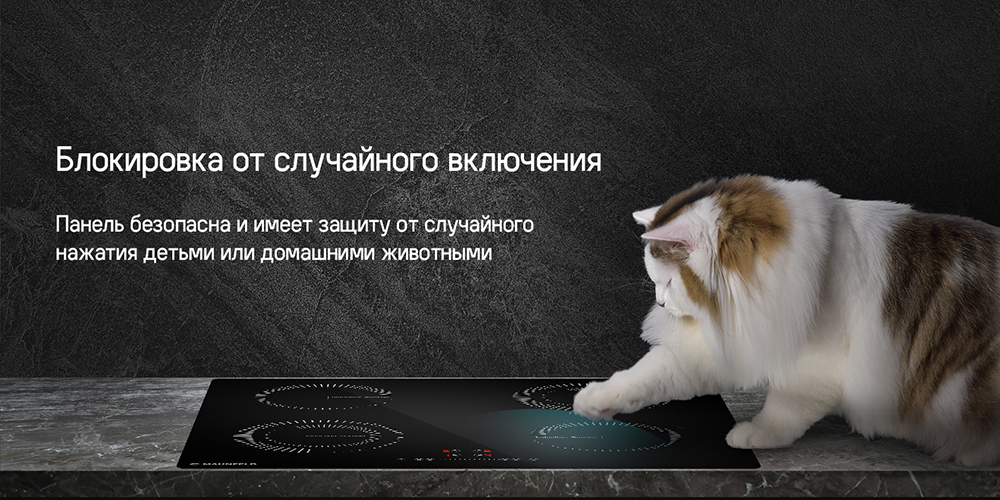 MAUNFELD CVI594STBKC Блокировка