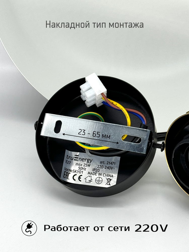 Подвесной светильник TruEnergy 21471  накладной тип