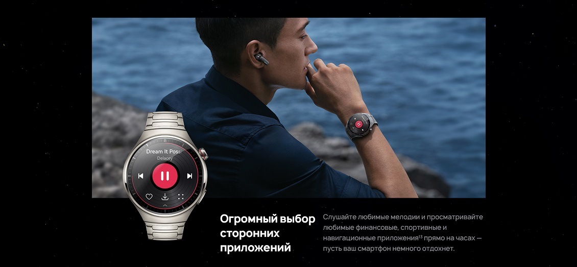 HUAWEI Watch 4 Pro Сторонние приложения