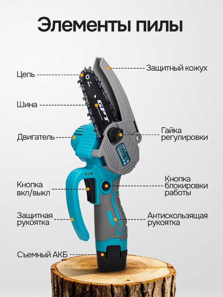 Элементы пилы