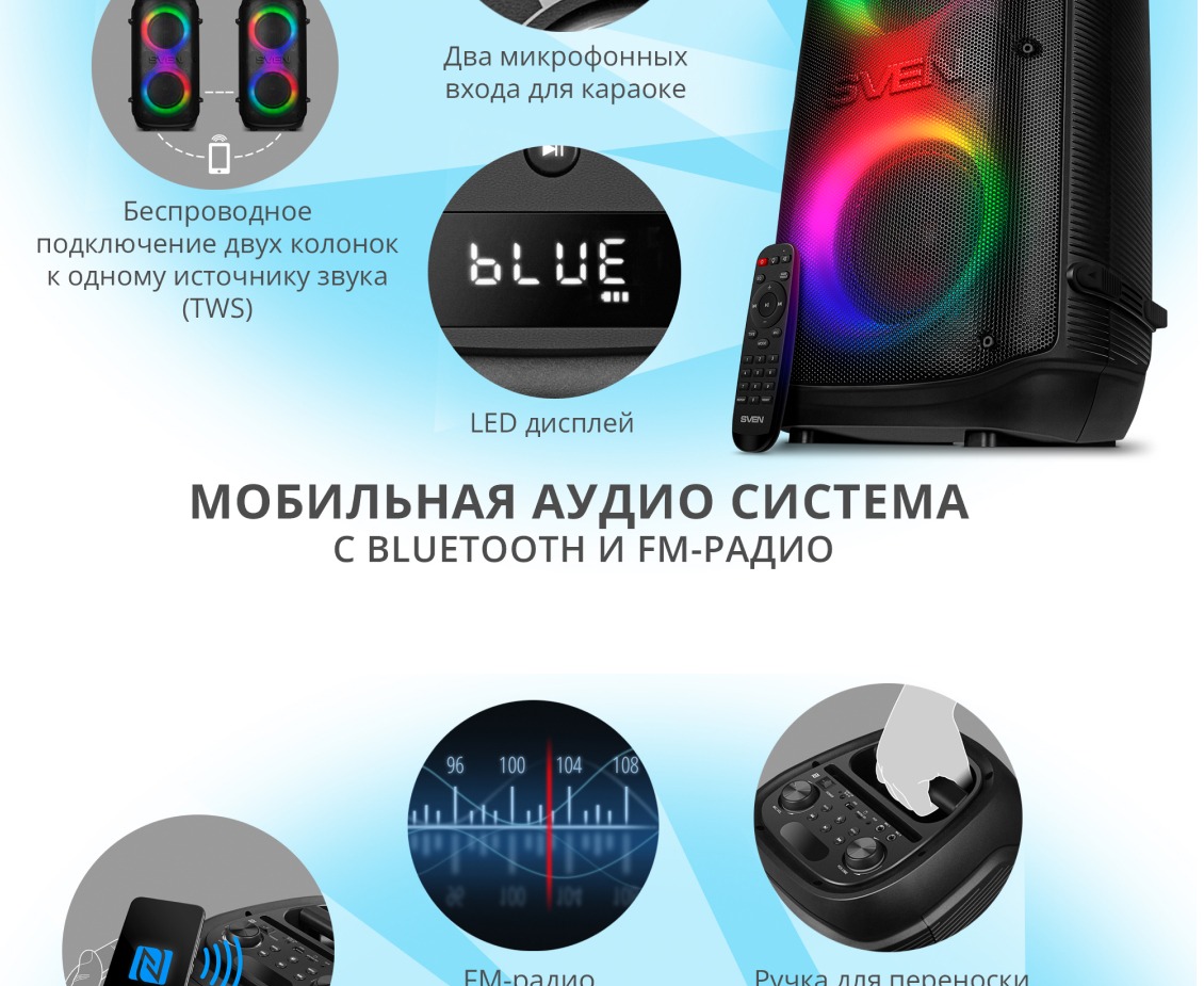Sven PS-800 Мобильная система