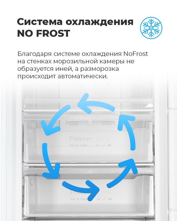 Система охлаждения NO FROST