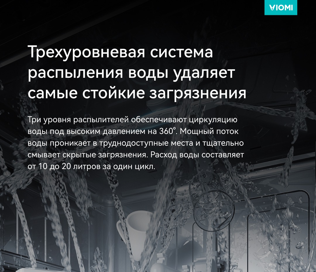 Viomi VBDW161 Для стойких загрязнений