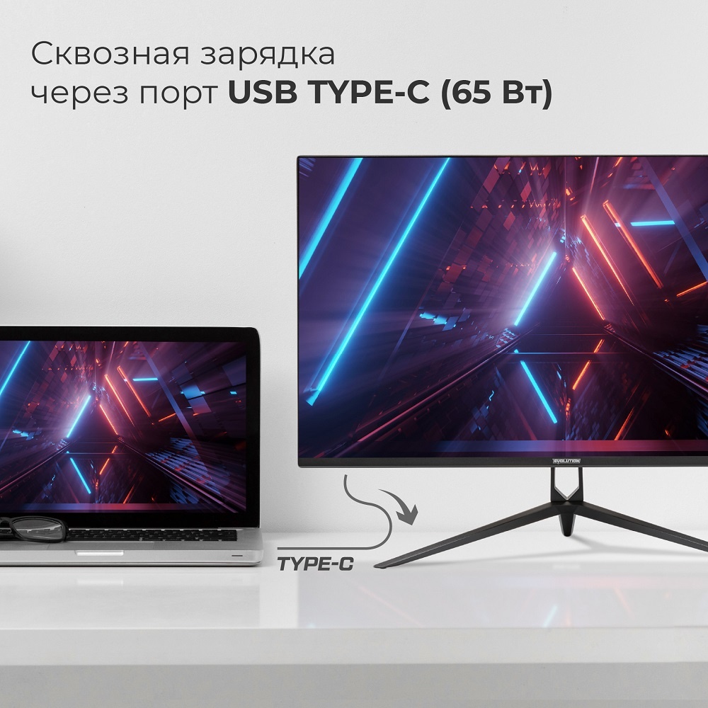 Evolution GX322kiс VA Сквозная зарядка