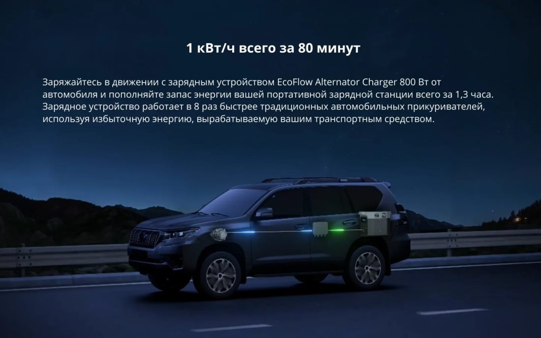 EcoFlow Alternator Charger 800 Вт Зарядное устройство