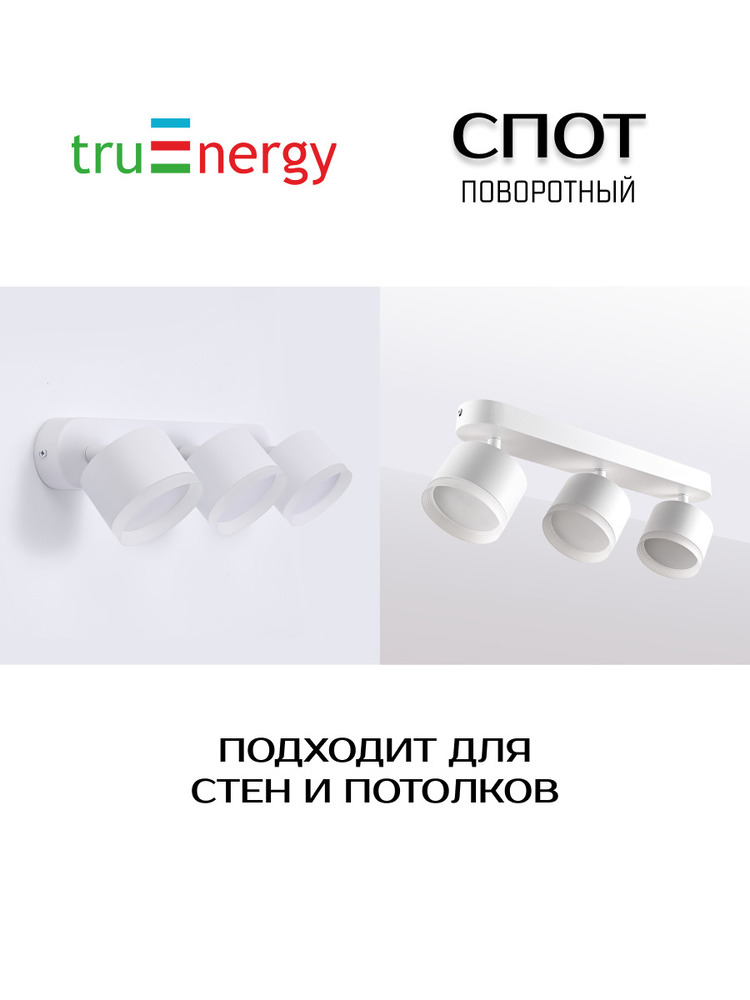Светильник TruEnergy 21041 спот поворотный