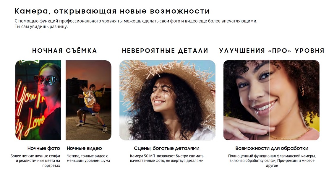 Камера с новыми возможностями