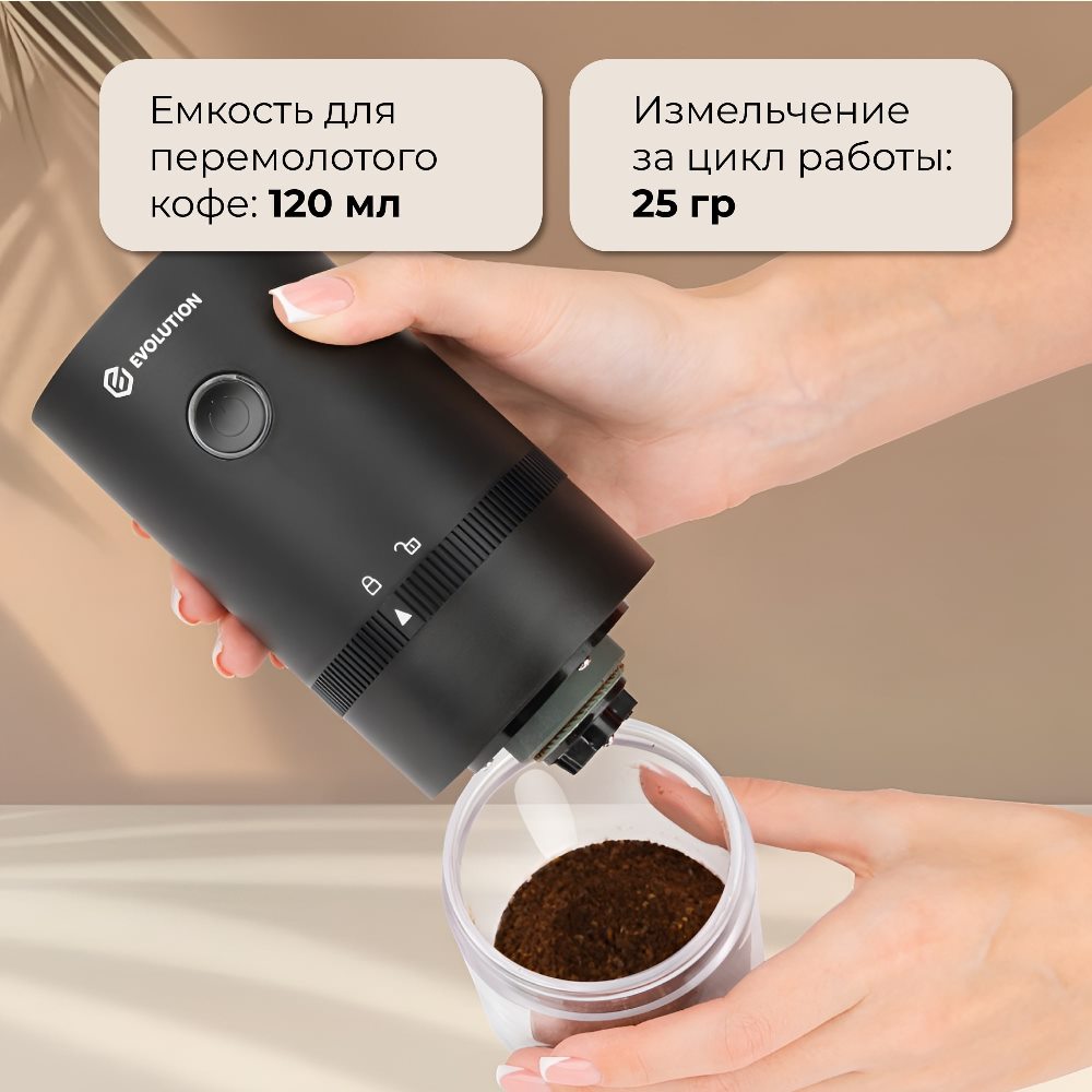 Evolution CCW-1 CraftCoffe Wireless One Емкость для перемолотого кофе 120 мл