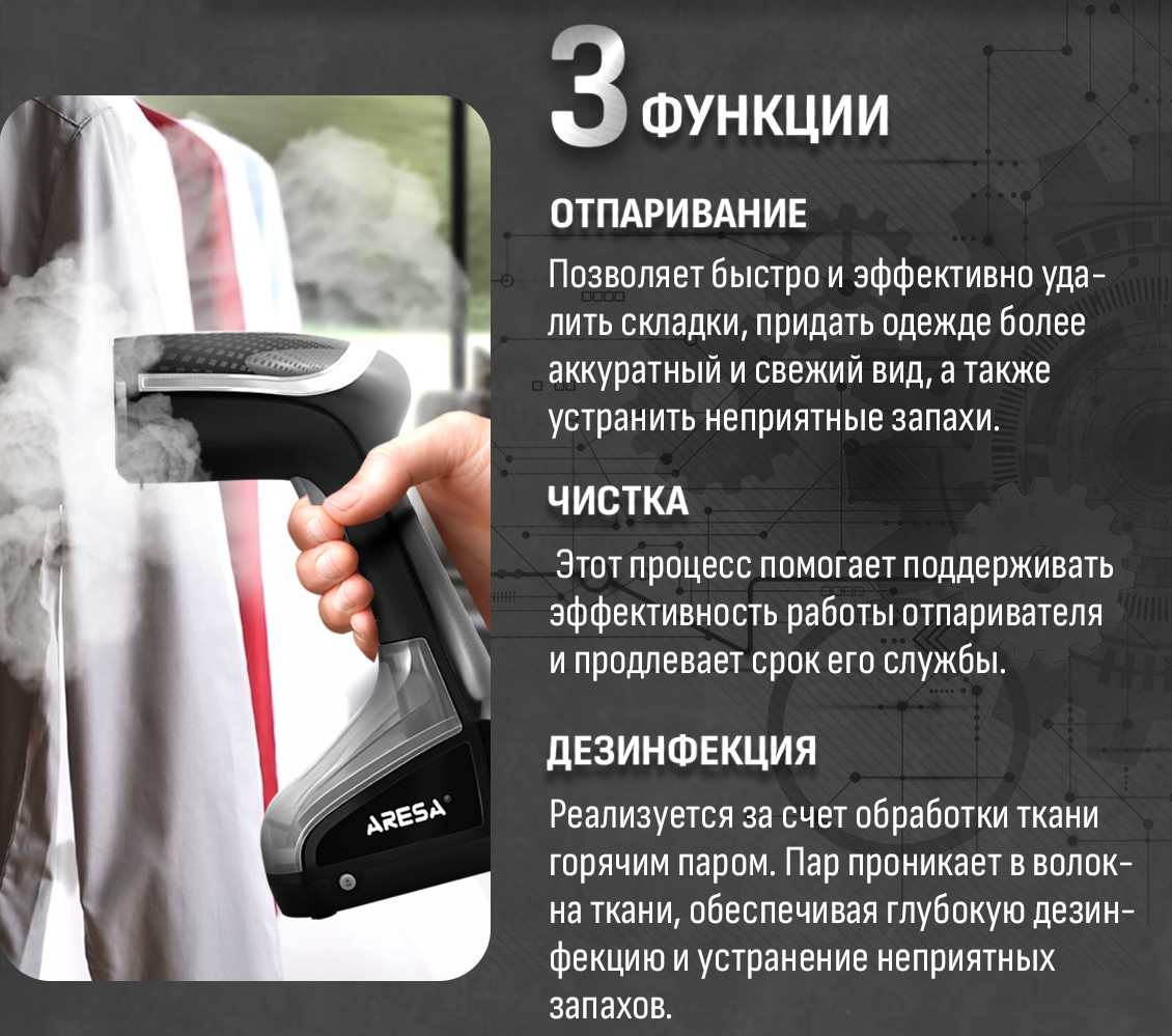 ARESA AR-2306 3 функции