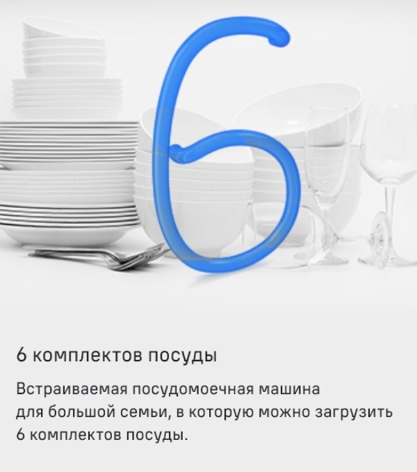 MAUNFELD MLP-06D 6 комплектов посуды