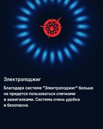 MAUNFELD EGHG.64.63CB.R/G Электроподжиг