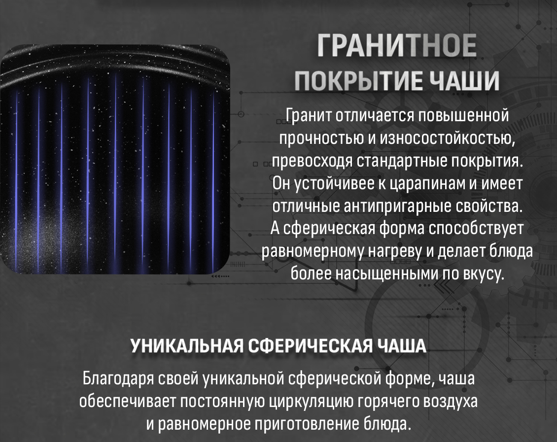 Мультиварка-скороварка Aresa AR-2012 гранитное покрытие чаши