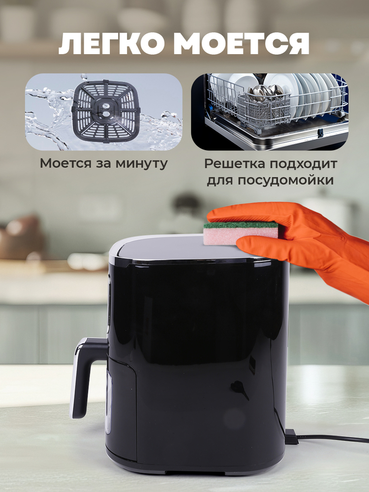 легко моется 