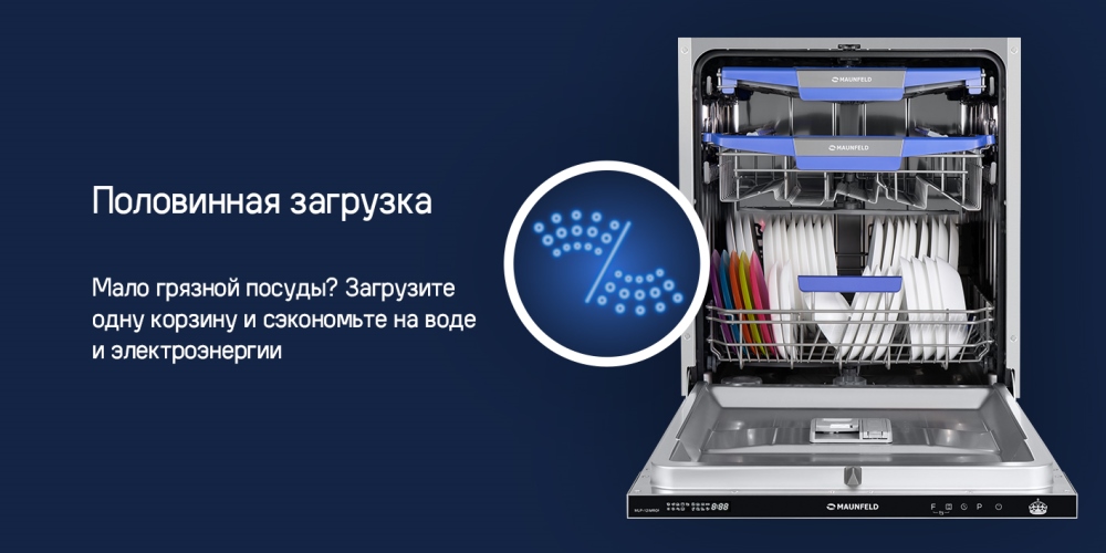 MAUNFELD MLP-12IMROI Половинная загрузка
