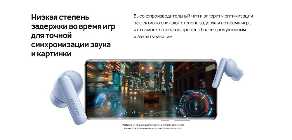 Низкая степень задержки во время игр для точной синхронизации звука и картинки