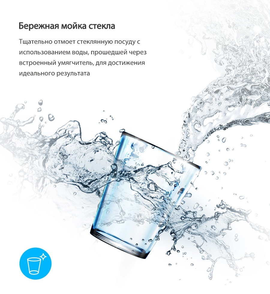 Midea MCFD55200S Бережная мойка стекла