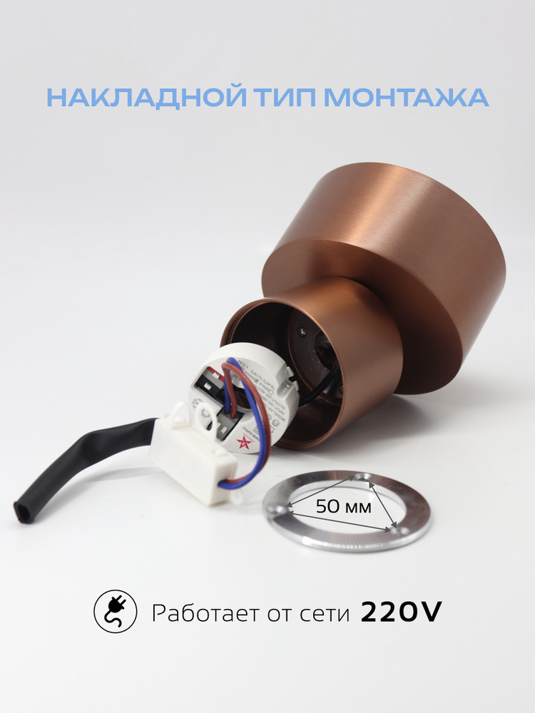 накладной тип