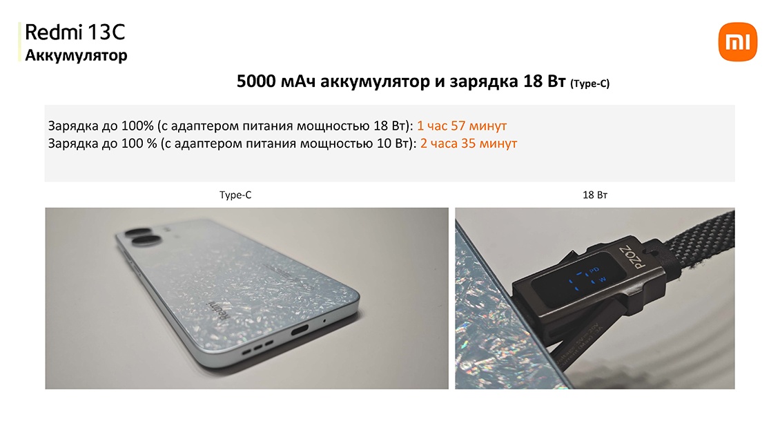 Зарядка 18 Вт