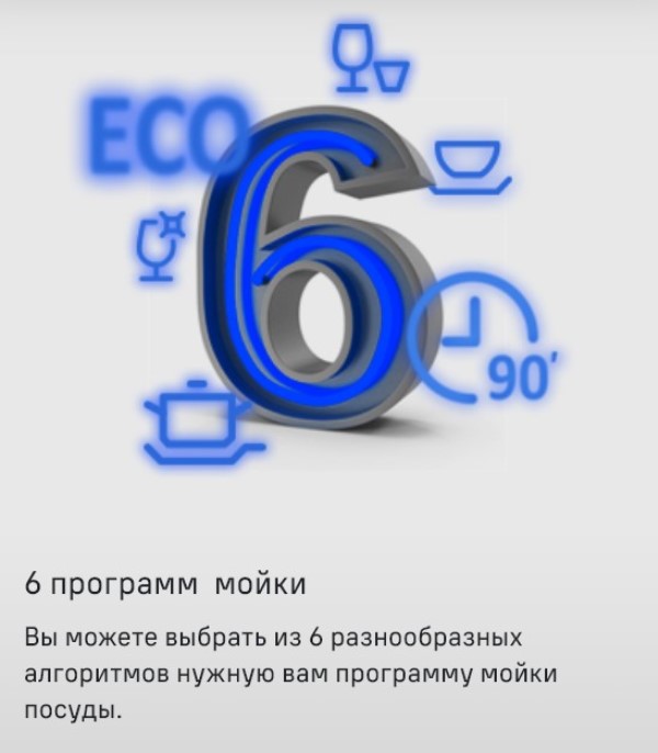 MAUNFELD MLP-06D 6 комплектов мойки