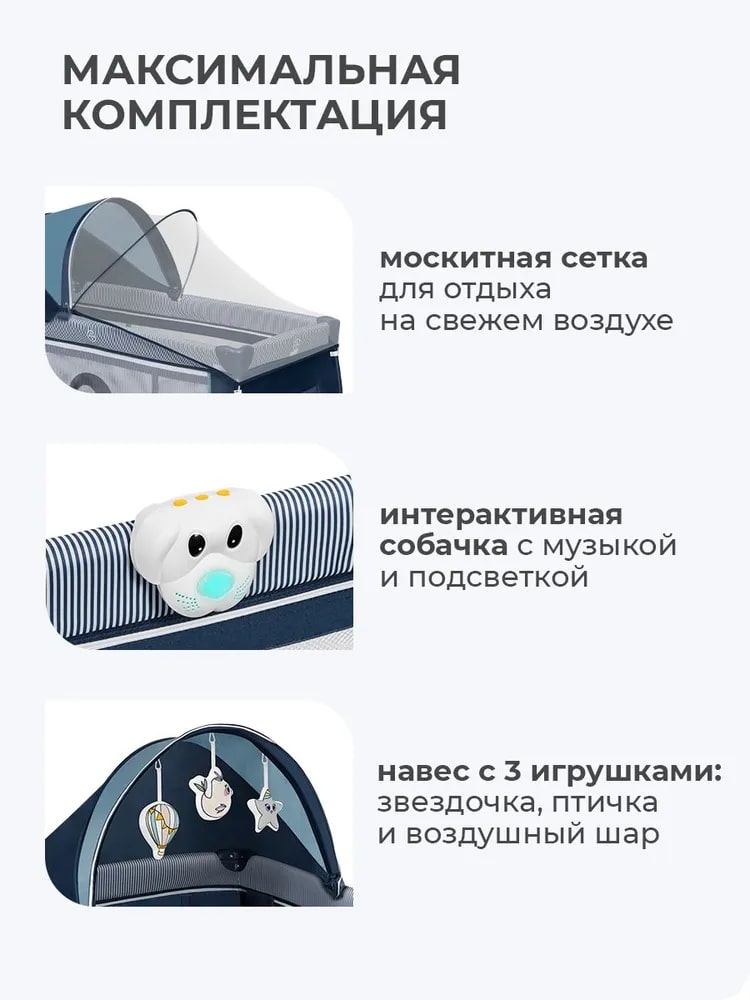 Lionelo Sven Plus (Blue Navy) Максимальная комплектация