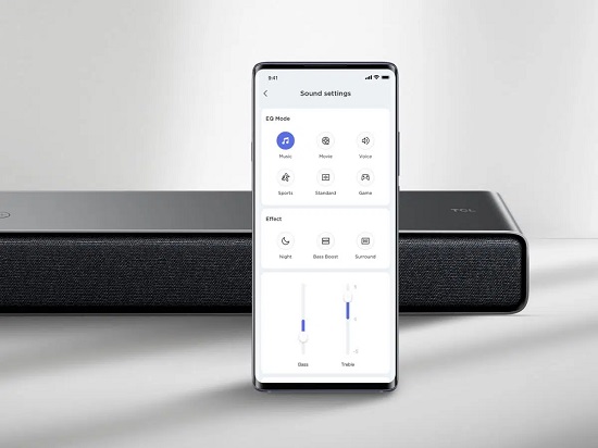 TCL P733W Переосмыслите свой способ управления звуковой панелью