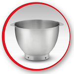 Чаша из нержавеющей стали 4,6 л с ручками