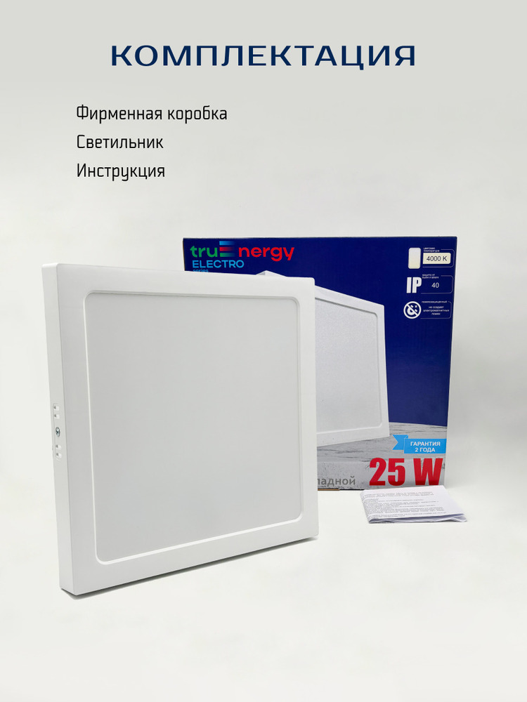 Светильник TruEnergy 10111 компектация