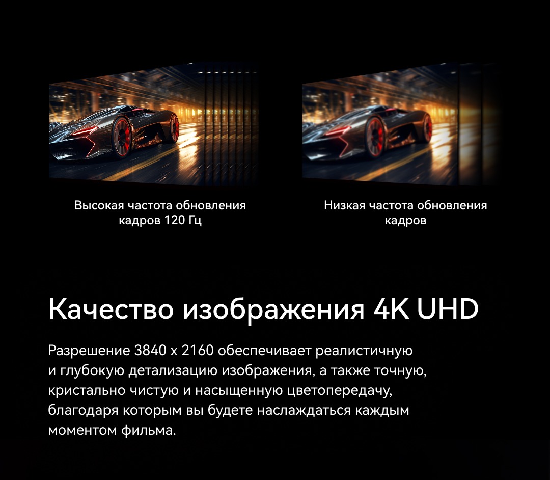 Viomi YMD55C, YMD65C Разрешение 3840*2160