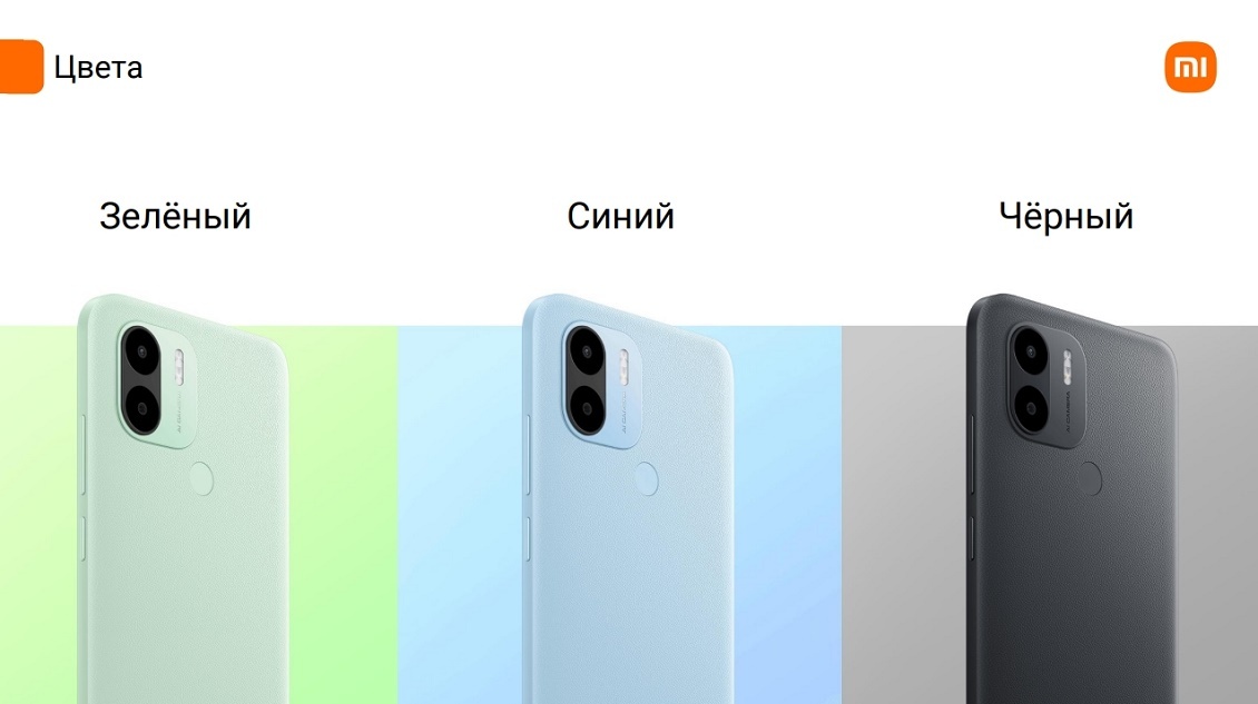 Redmi A2+ Цвета