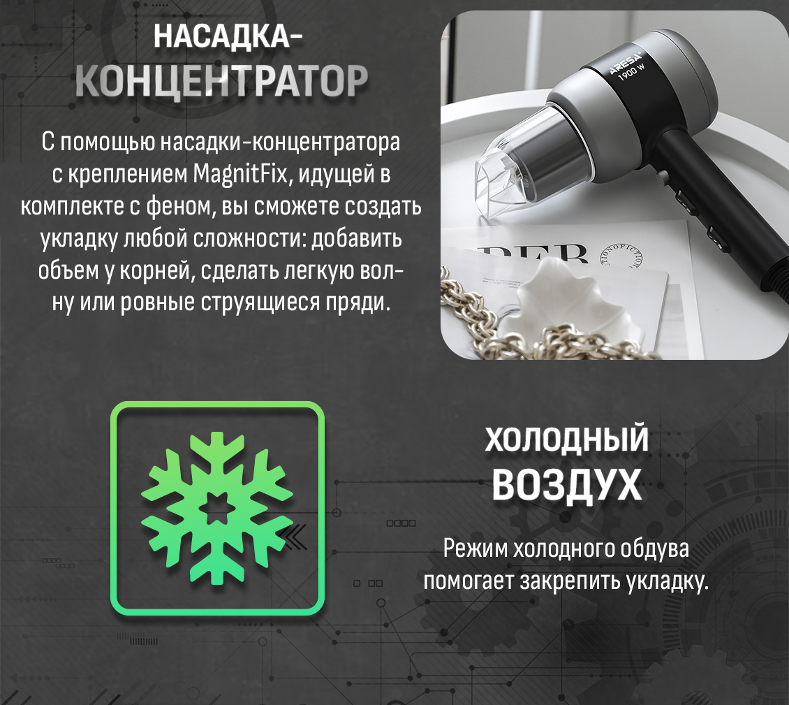 Aresa AR-3231 Насадка-концентратор