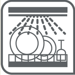 RK901832 Чаша легко моется в посудомоечной машине.