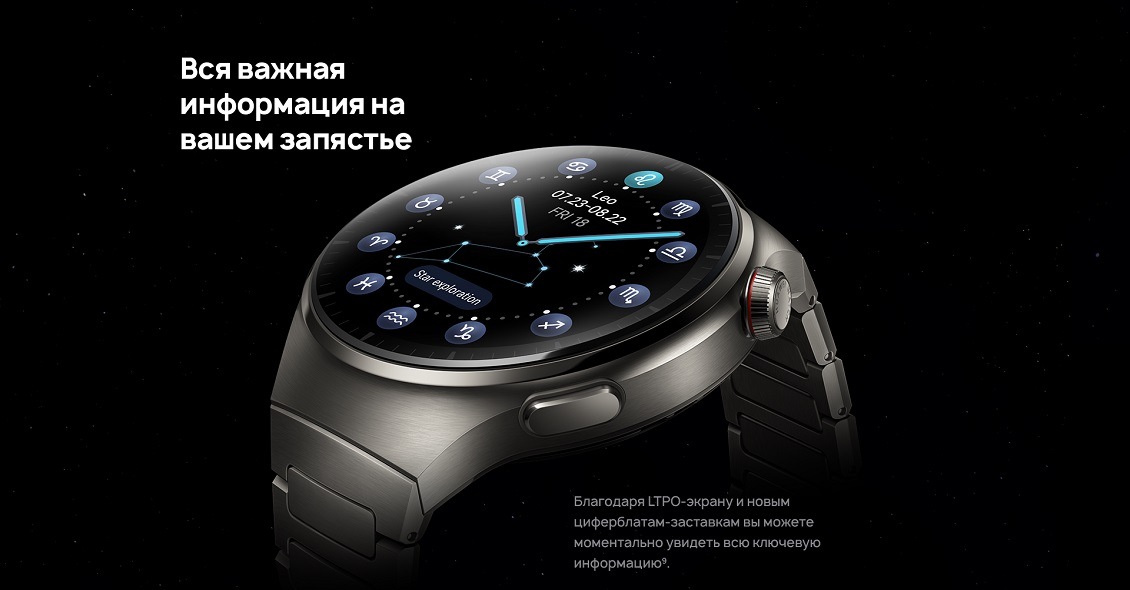 HUAWEI Watch 4 Pro Вся важная информация на вашем запястье