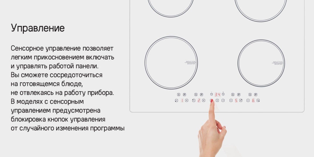 MAUNFELD CVI594 Управление